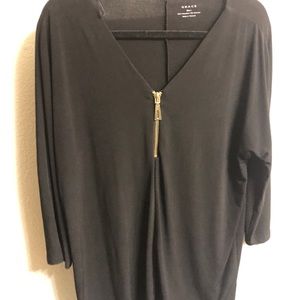 Black 3/4 blouse